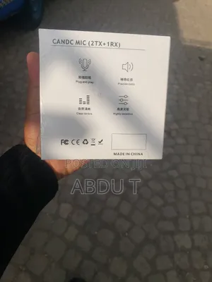 Candc Dual Mic Wireless Interview Microphone 2transmitters + 1receiver