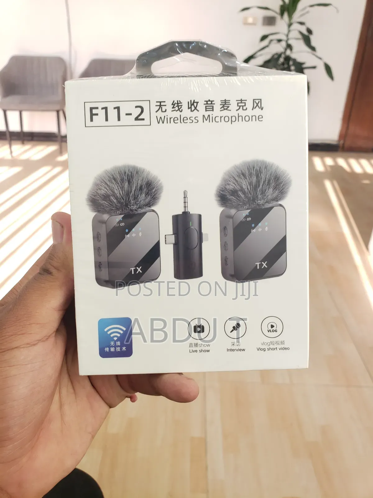 F11 Dual Wireless Mic
