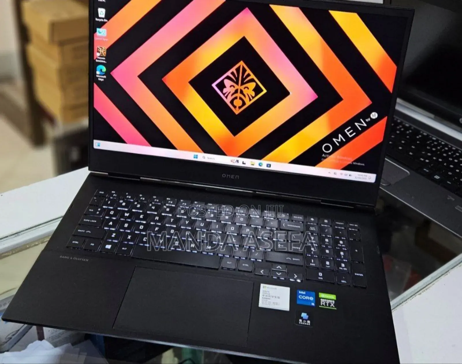 New Laptop HP Omen 16 16GB Intel Core I5 SSD 512GB