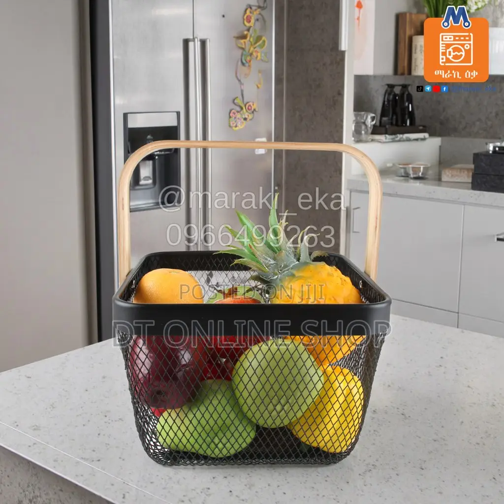 Metal Mesh Baskets With