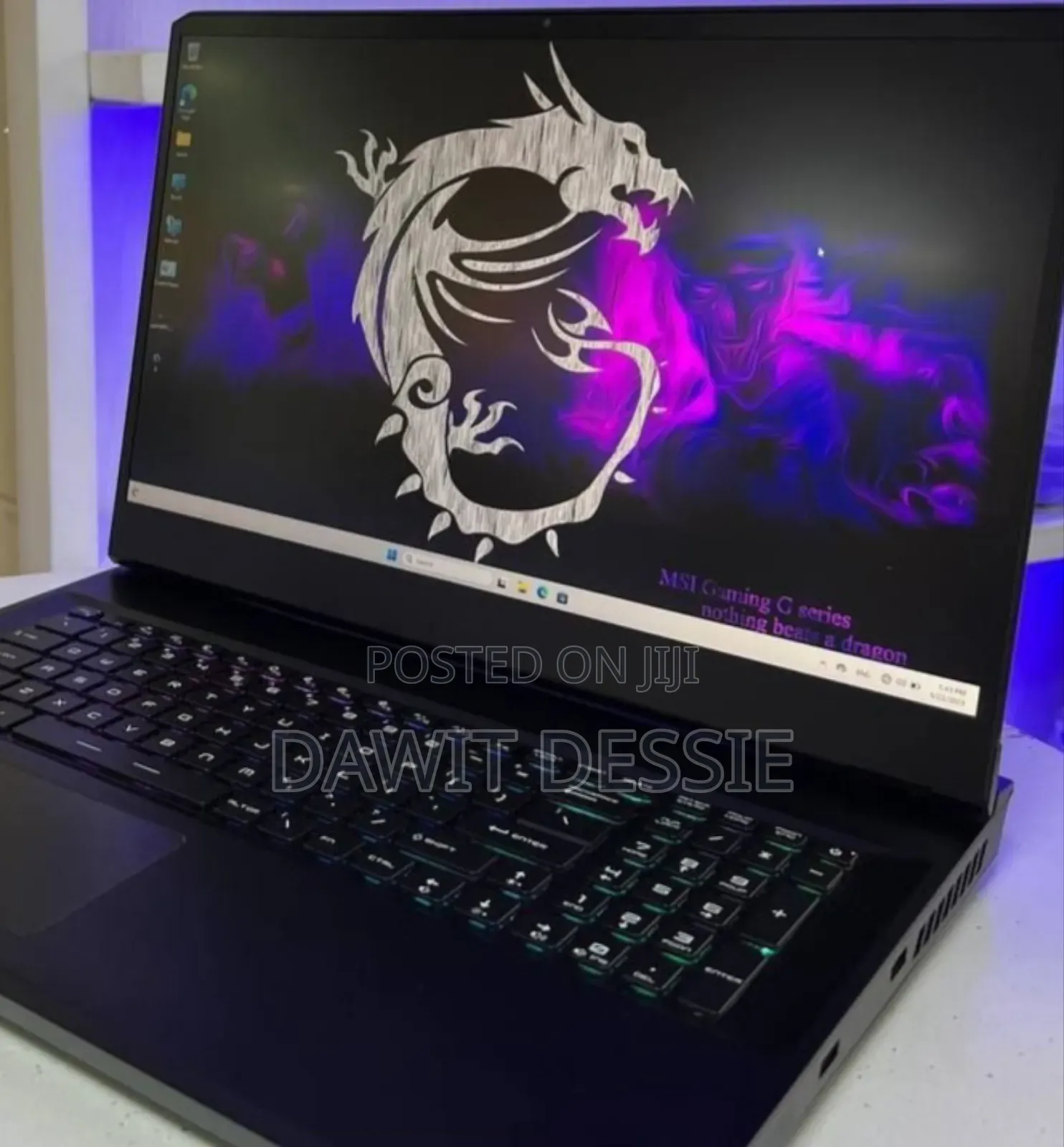 New Laptop MSI 32GB Intel Core I7 SSD 1T