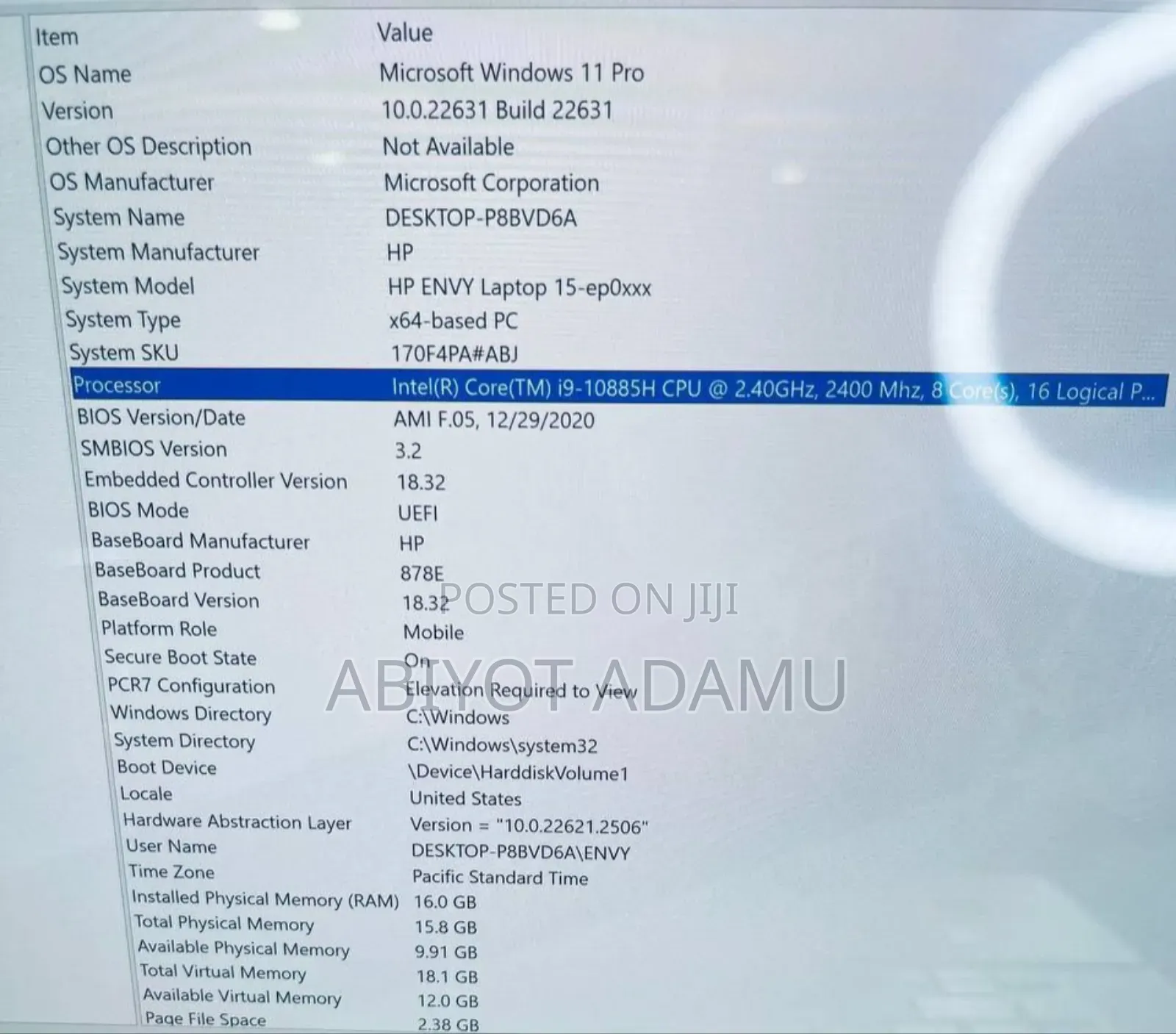 New Laptop HP Envy X360 16GB Intel Core I7 SSD 1T