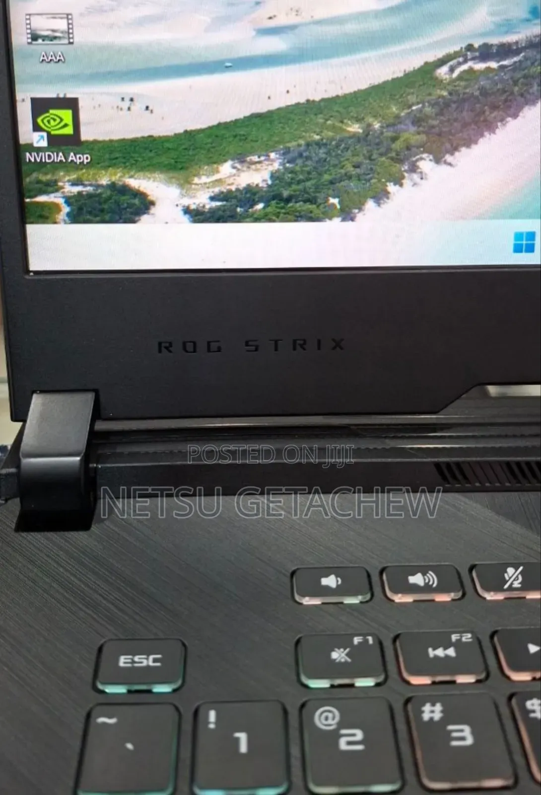 New Laptop Asus ROG Strix G15 16GB Intel Core I7 SSD 512GB