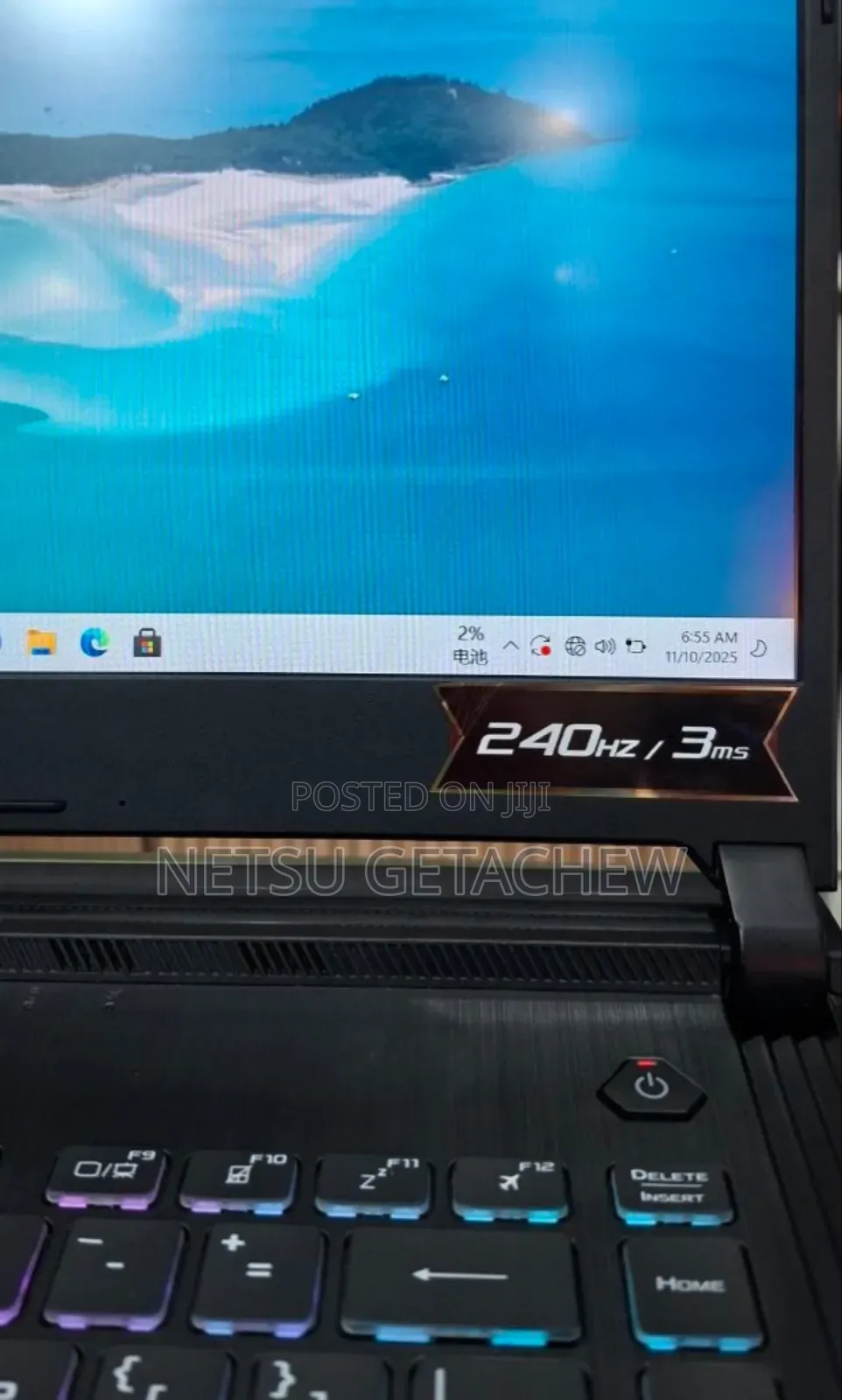 New Laptop Asus ROG Strix G15 16GB Intel Core I7 SSD 512GB