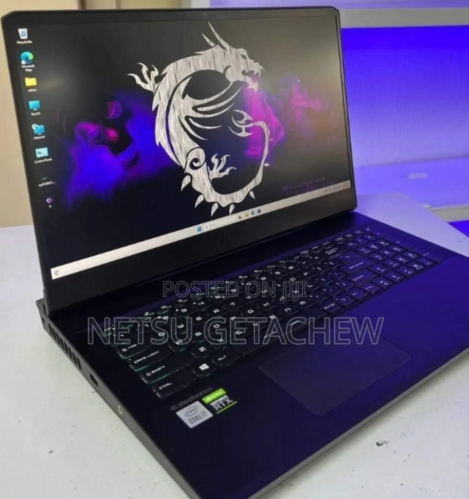 New Laptop MSI GP66 LEOPARD 10UG 32GB Intel Core I7 SSD 1T