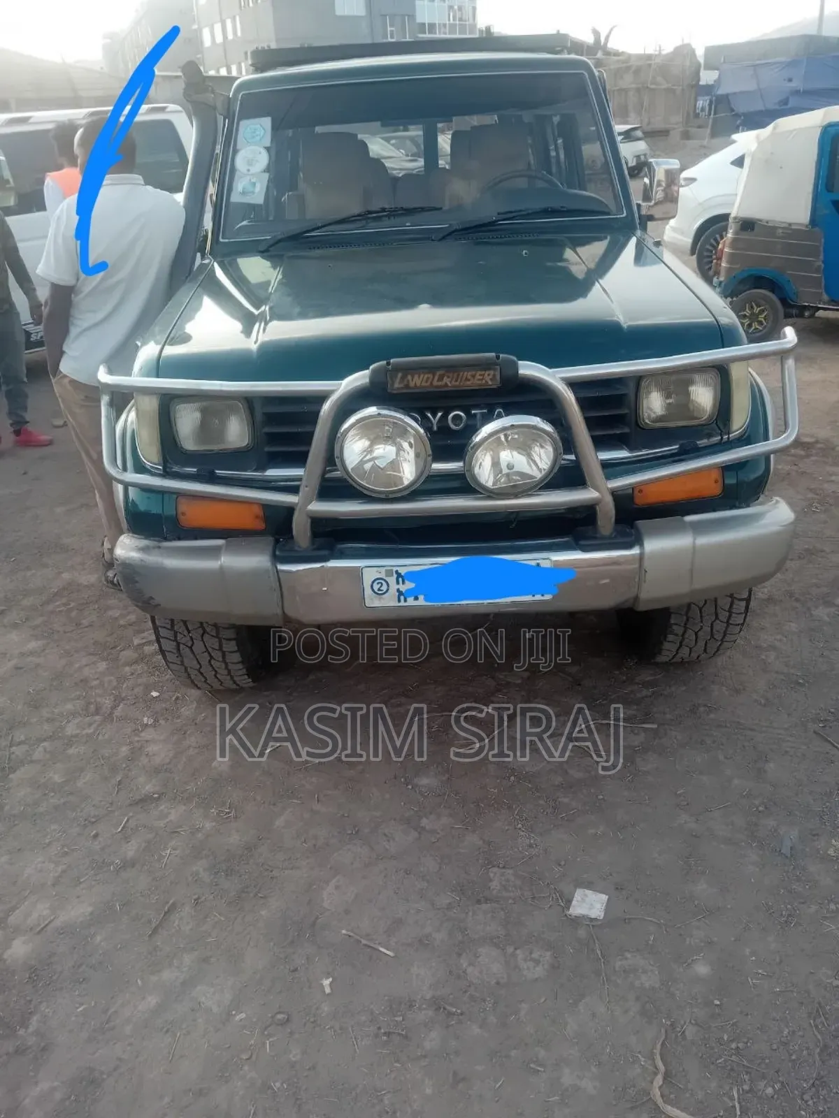 Toyota Land Cruiser 90 Automatic 2000 Blue