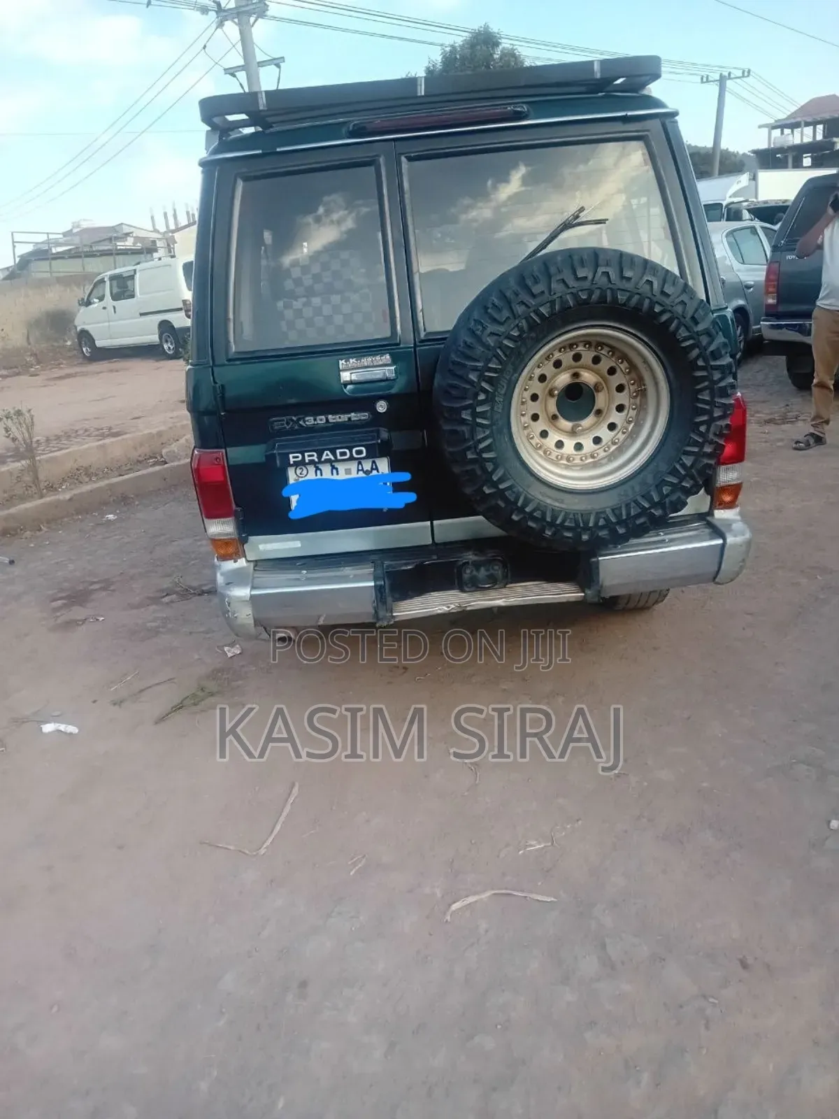 Toyota Land Cruiser 90 Automatic 2000 Blue