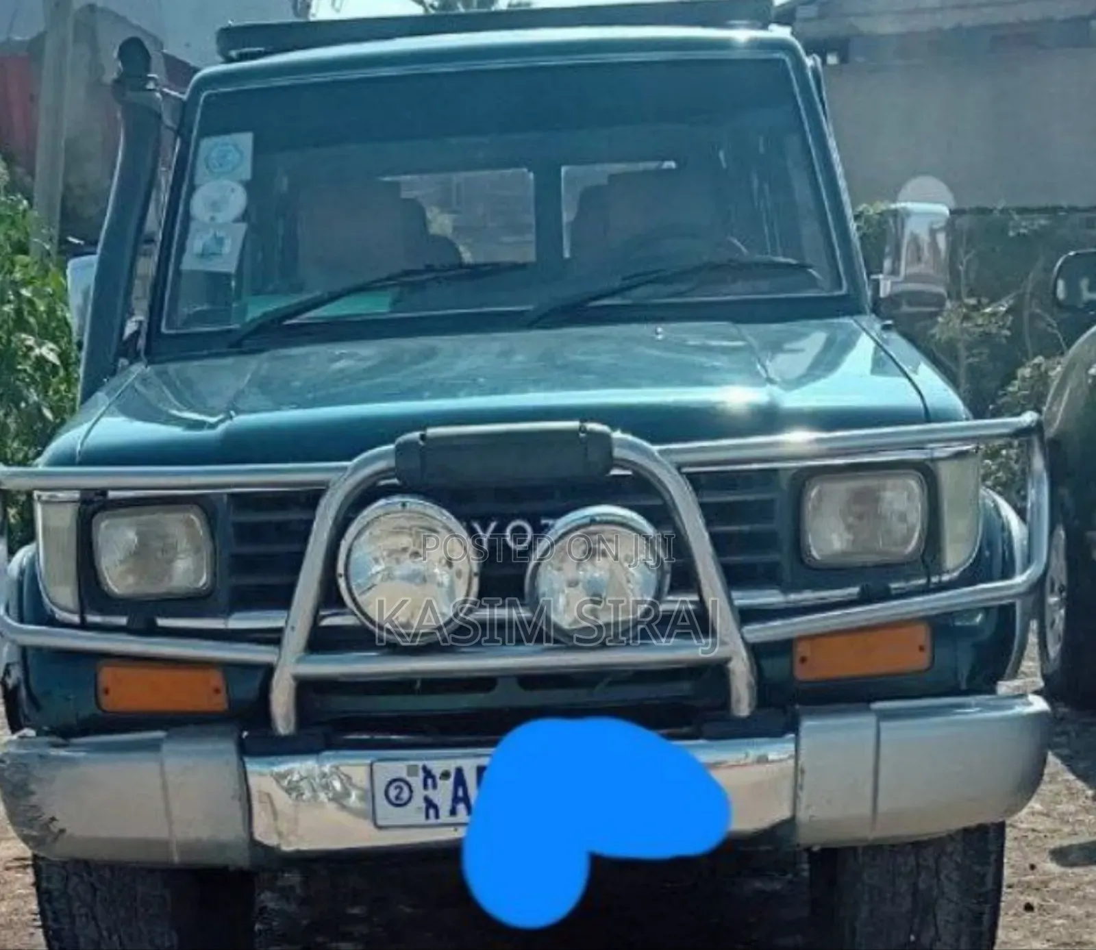 Toyota Land Cruiser 90 Automatic 2000 Blue