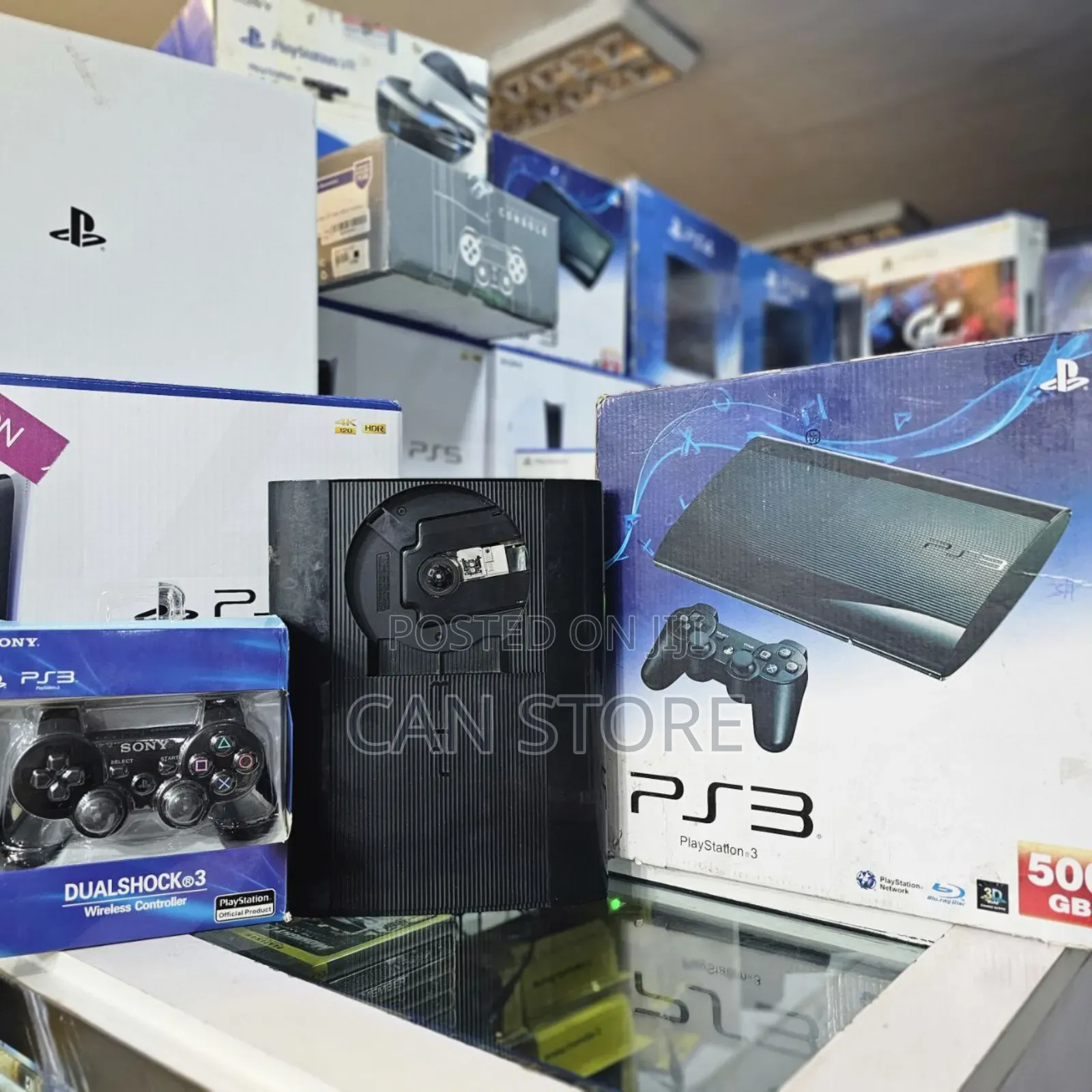 Playstation 3slim With Cd Games