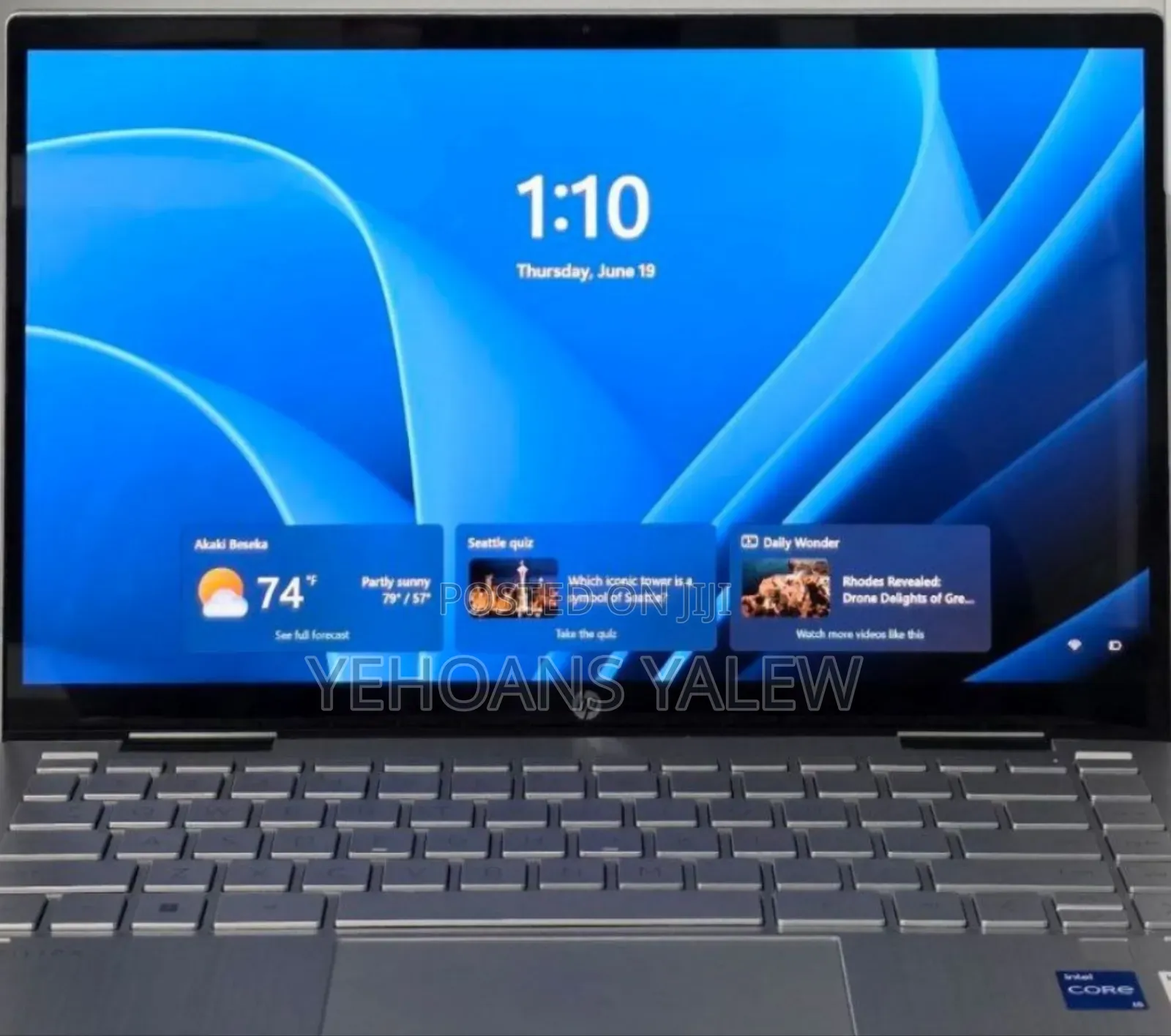 New Laptop HP Pavilion X360 8GB Intel Core I5 SSD 512GB