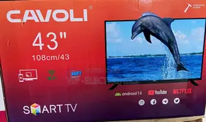 Photo - Cavoli 43 Inch Tv Smart Android 14.0 Nwe 2025 Tv