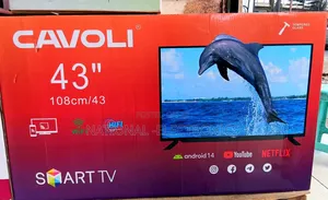 Cavoli 43 Inch Tv Smart Android 14.0 Nwe 2025 Tv