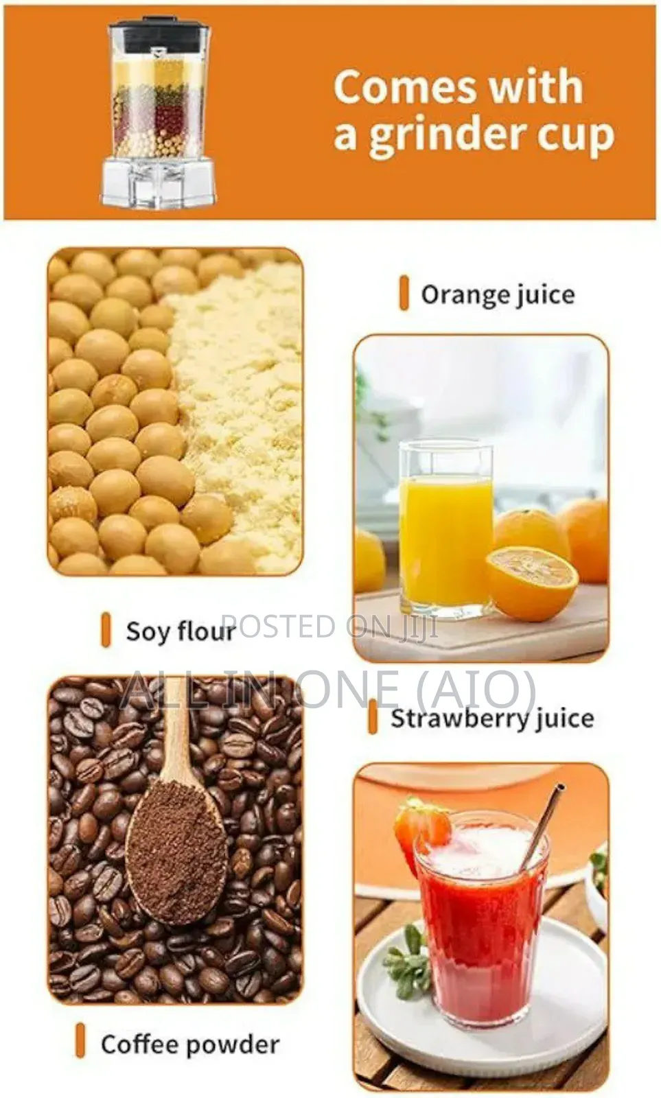 2in1 Sokany Multifunctional Food Processor