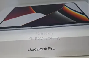 New Laptop Apple MacBook Pro M1 32GB Apple M1 Pro SSD 1T
