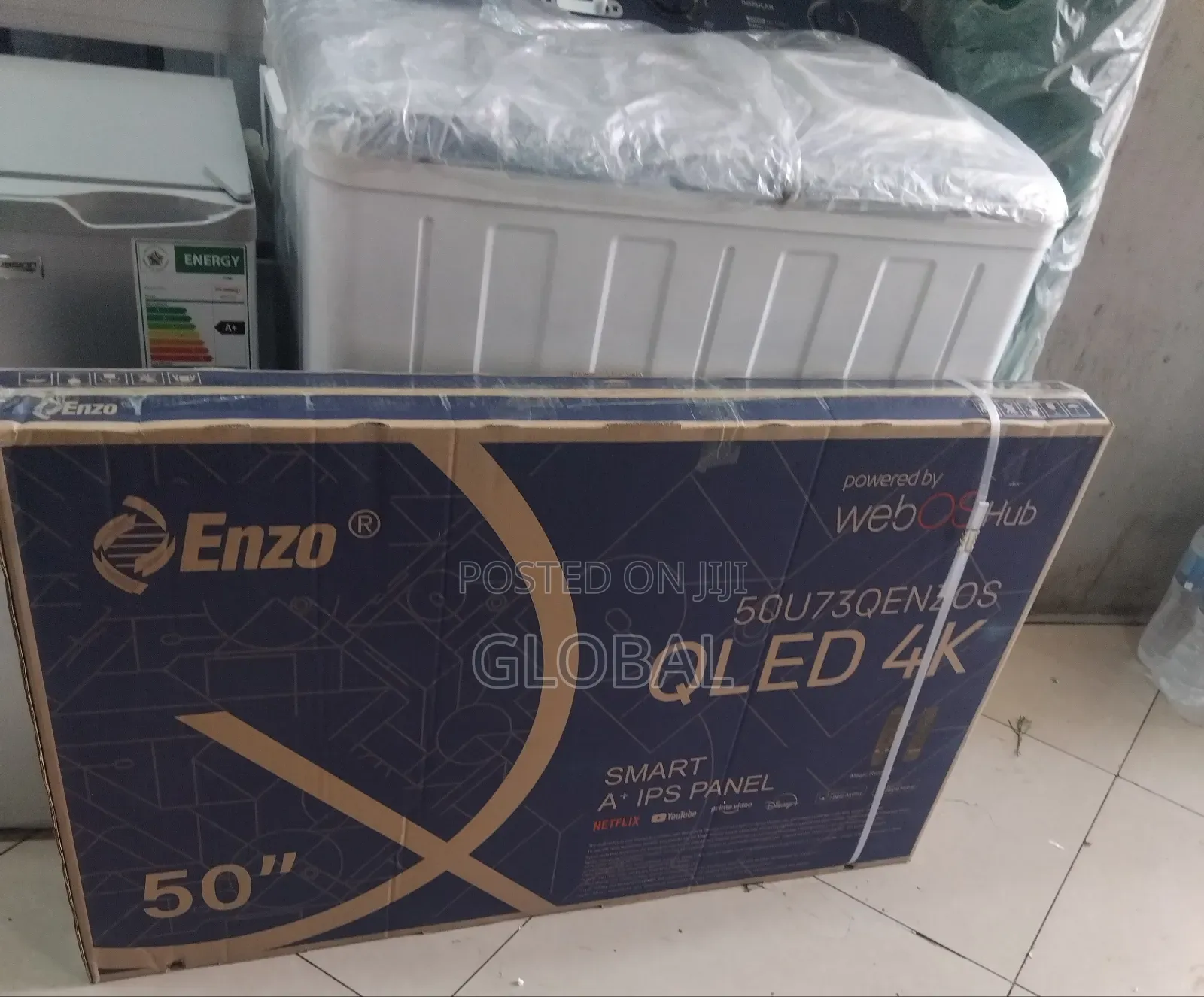 Enzo Qled Tv 50 Inch Single Screen