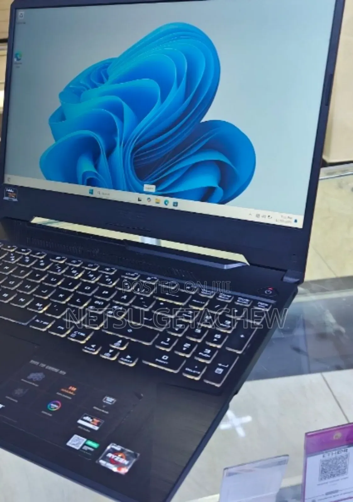 New Laptop Asus TUF Gaming A15 16GB AMD Ryzen 5 SSD 512GB