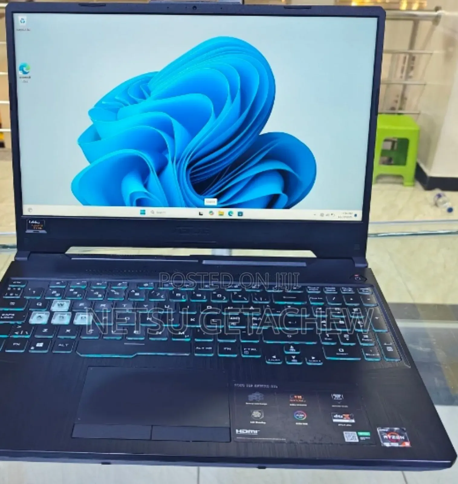New Laptop Asus TUF Gaming A15 16GB AMD Ryzen 5 SSD 512GB