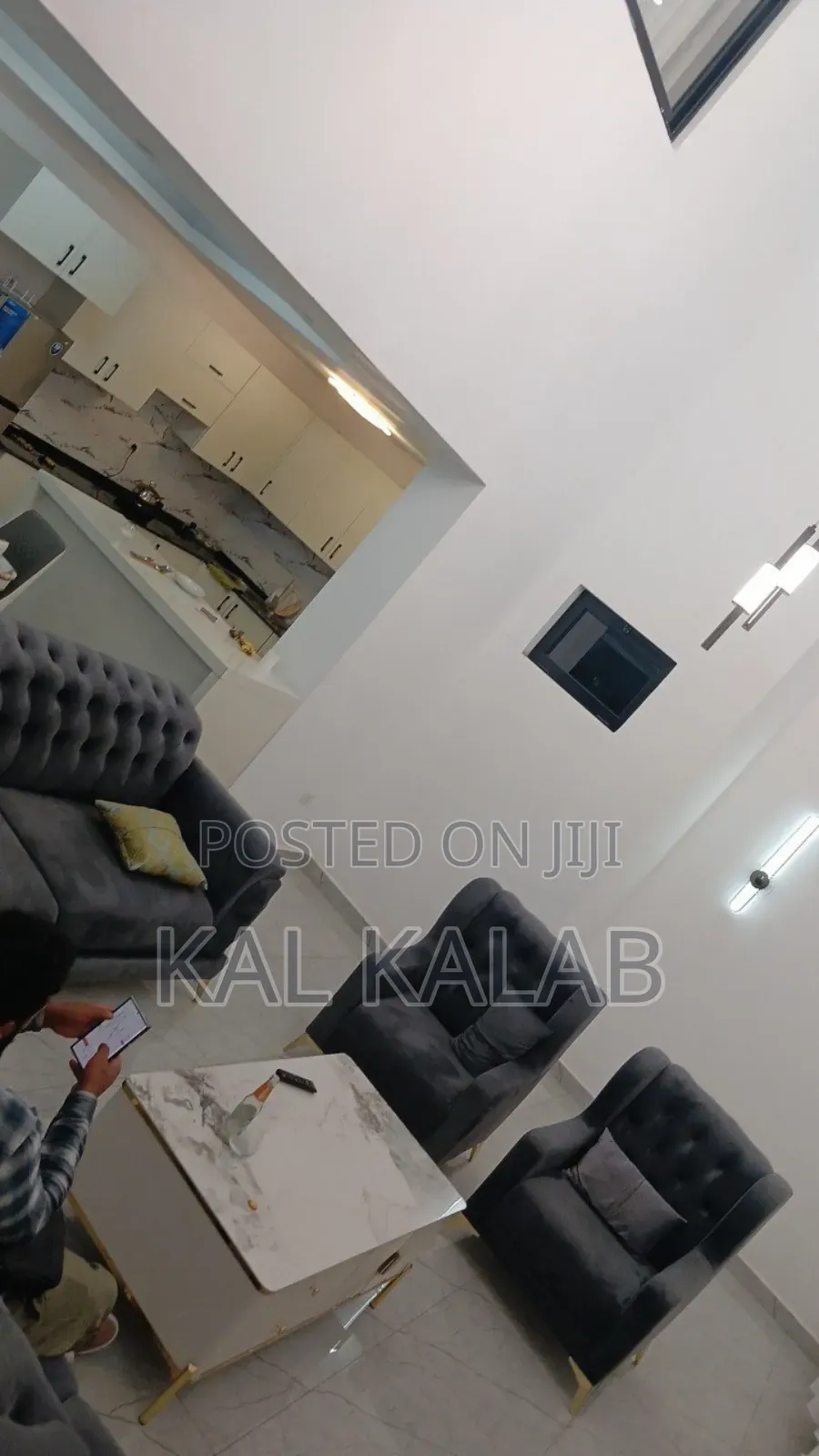 Furnished 3bdrm Apartment in Kal, Bole for rent