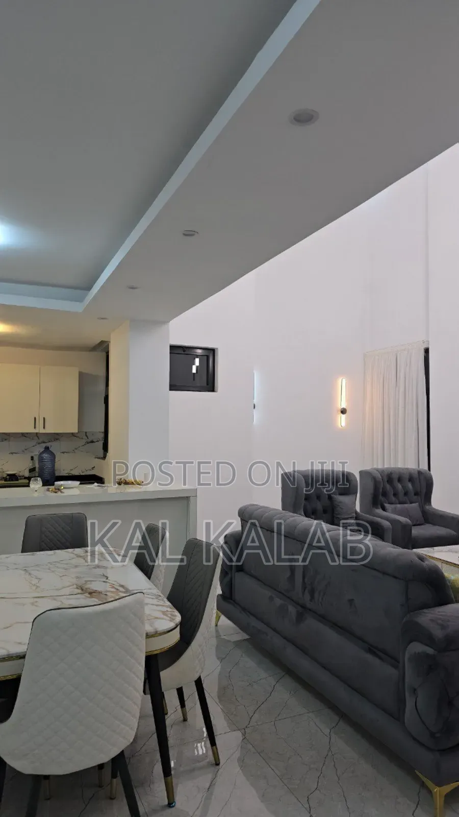 Furnished 3bdrm Apartment in Kal, Bole for rent