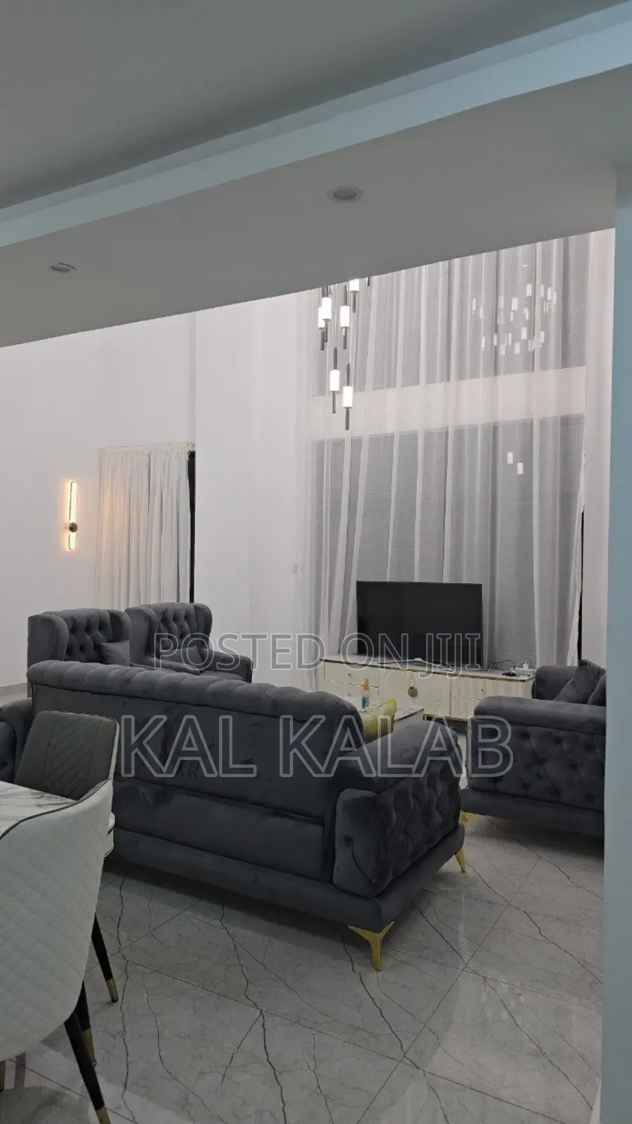 Furnished 3bdrm Apartment in Kal, Bole for rent
