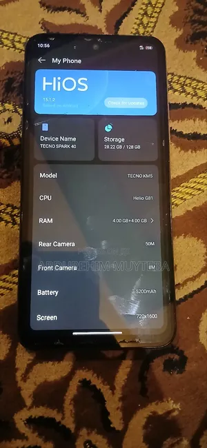 Photo - New Tecno Spark 40 128 GB Gray