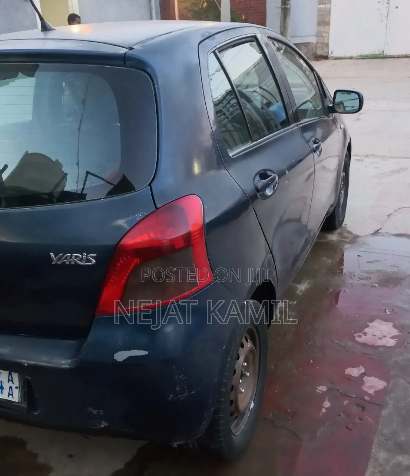 Toyota Yaris 2007 Black