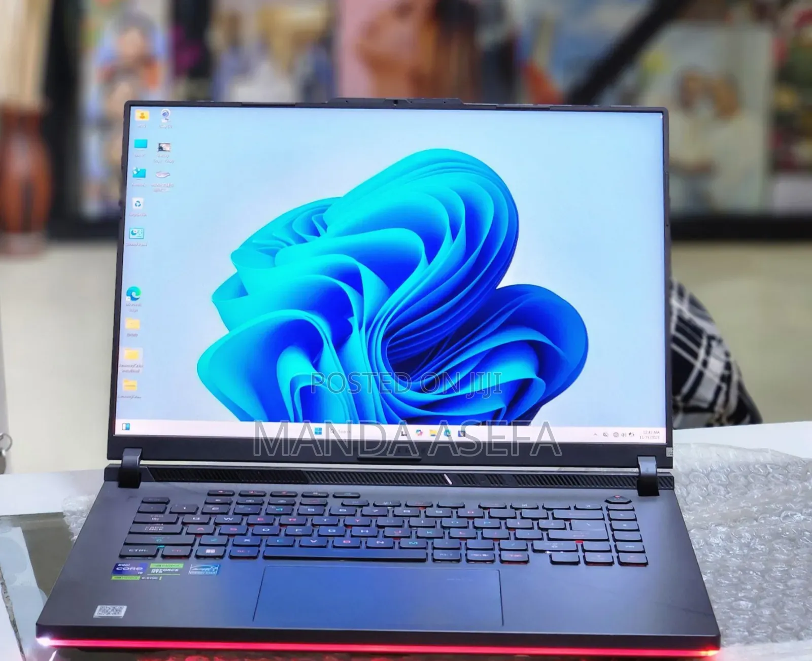 New Laptop Asus ROG Strix G16 G614 16GB Intel Core I9 SSD 1T