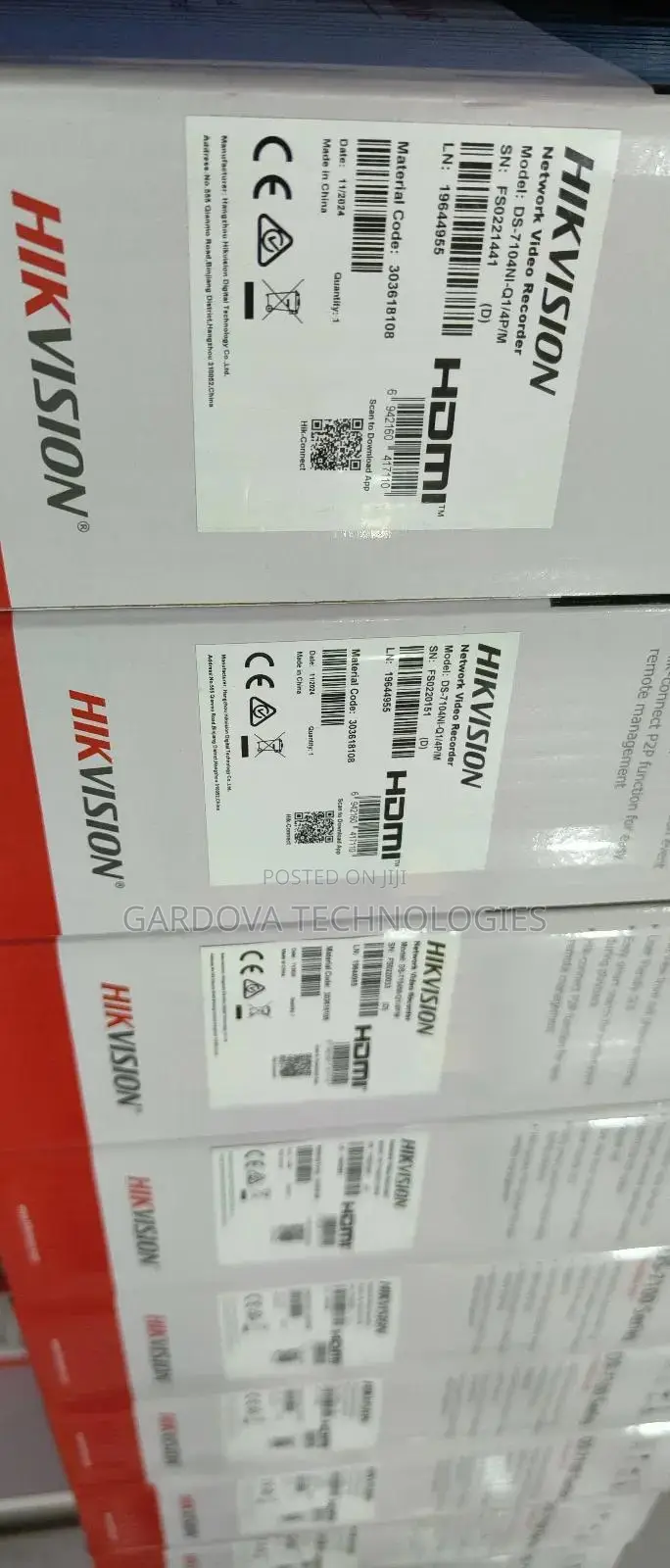 Hikvision 4-channel Network Video Recorder (Nvr) – Ds-7104ni-q1/4p/M