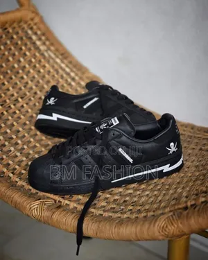 Neighborhood X Adidas Superstar "Ink Black"