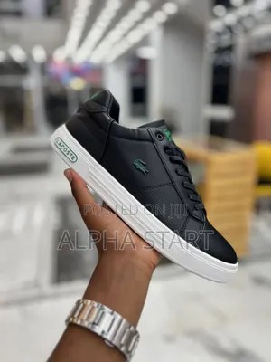 Photo - Lacoste Master Quality High Flat Black Color