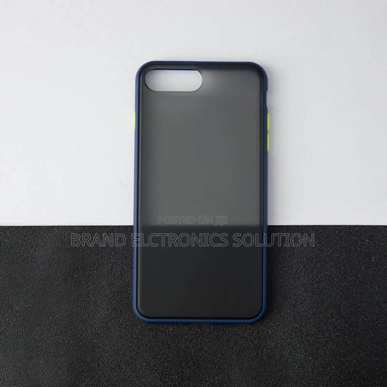 iPhone Case With a Blue Border