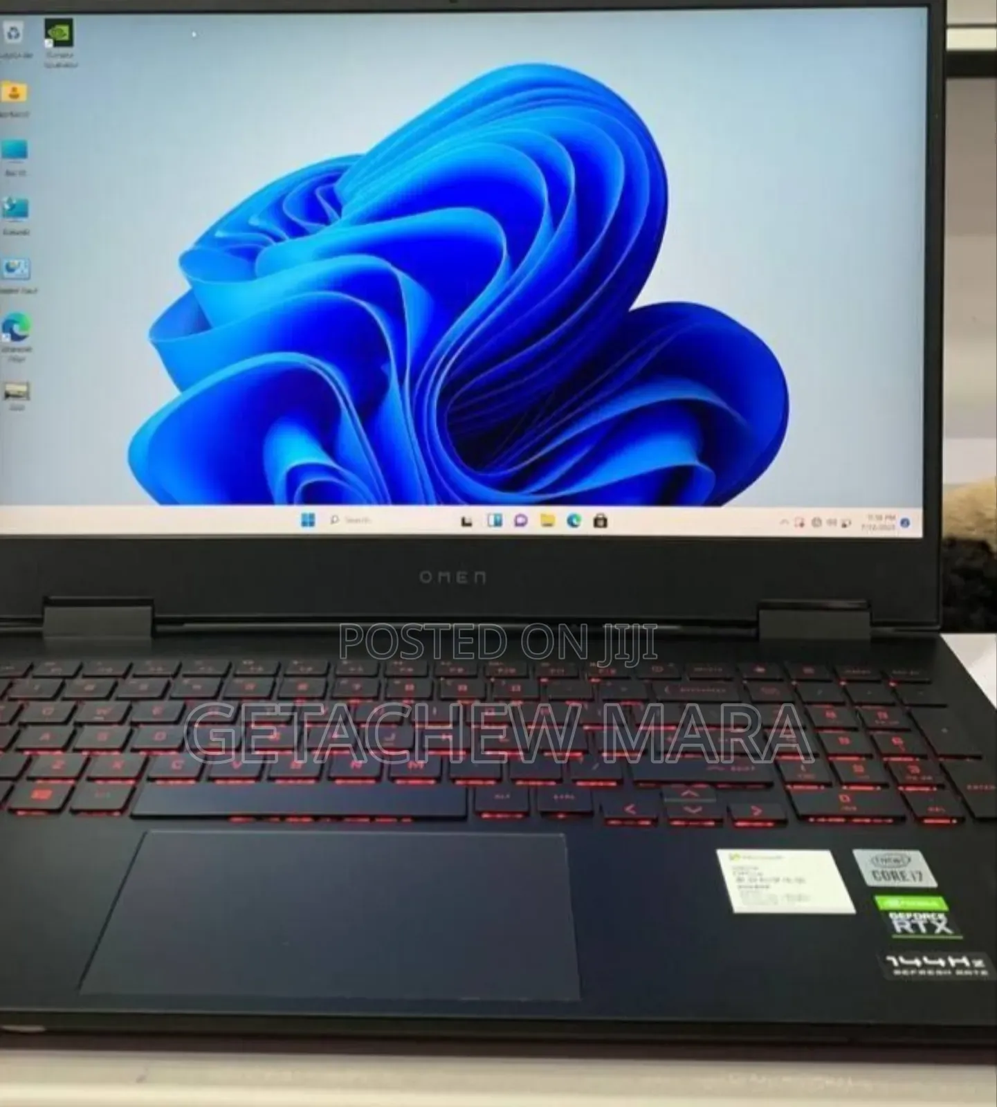 New Laptop HP Omen 15 16GB Intel Core I7 SSD 512GB