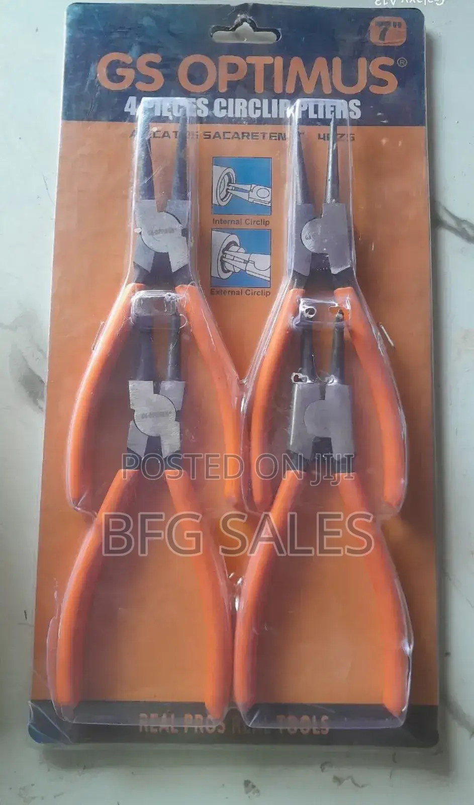 Set Circlip Pliers 7" (ፌርሞ ማውጫ)