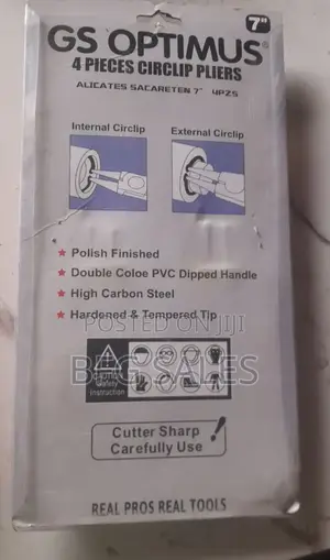 Set Circlip Pliers 7" (ፌርሞ ማውጫ)