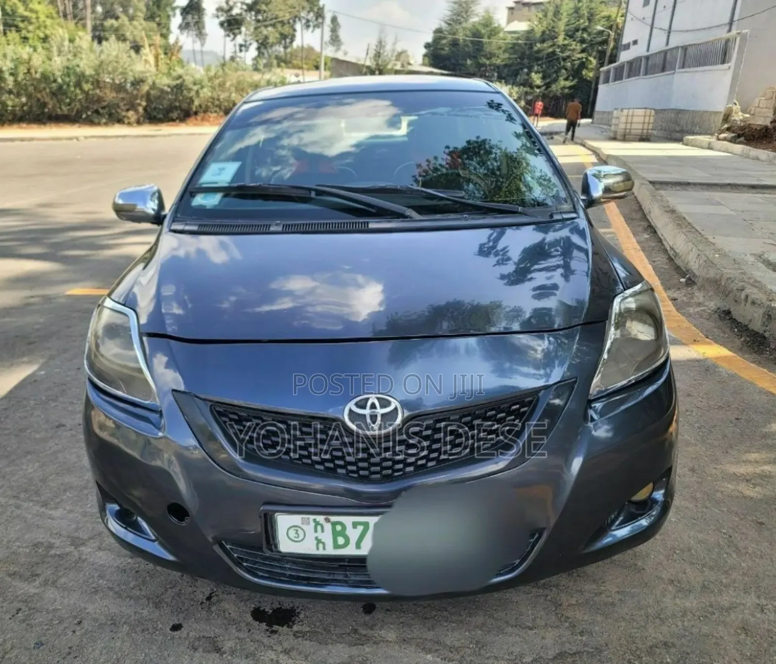 Toyota Yaris 2007 Beige