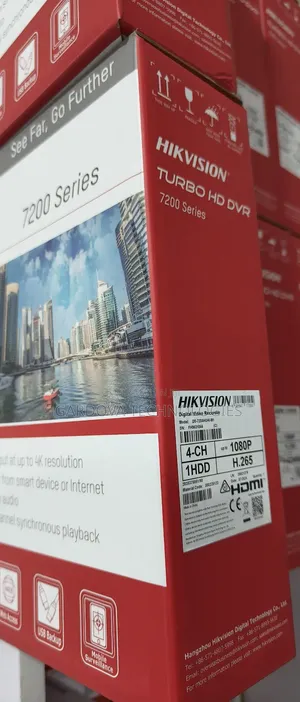 Photo - Hikvision Turbo Hd DVR – 7200 Series (4-Channel, H.265)