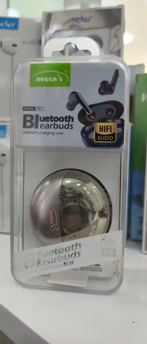 Rugga’S T01 Bluetooth Earbuds – Hifi Audio (350mah Case)