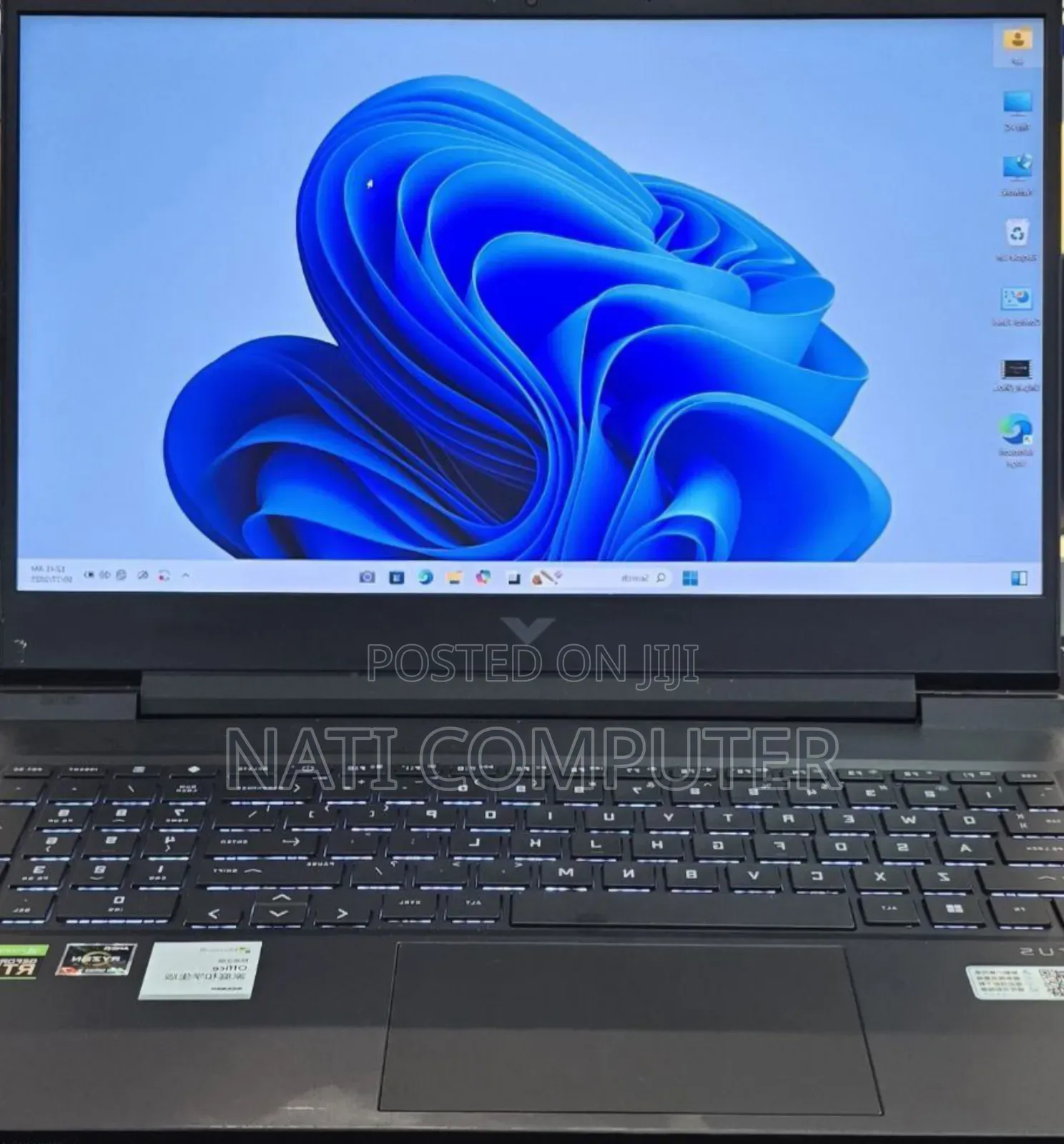 New Laptop HP Victus 16 16GB Intel Core I7 SSD 1T