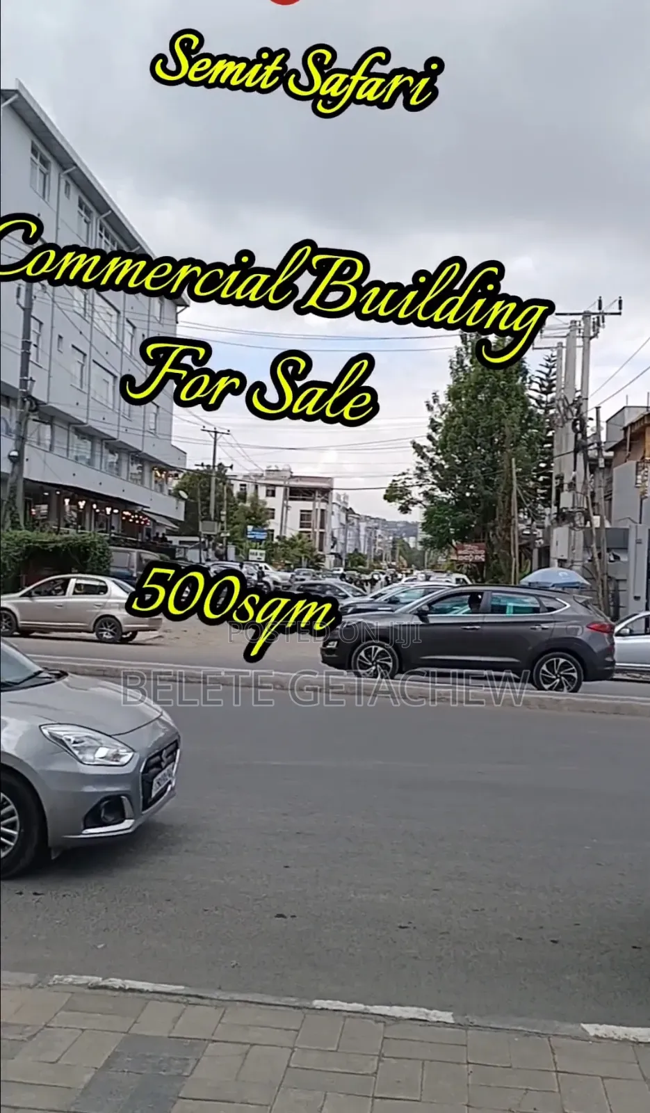 Semiit Safari, G+3 Commercial Building for Sale 500sqm
