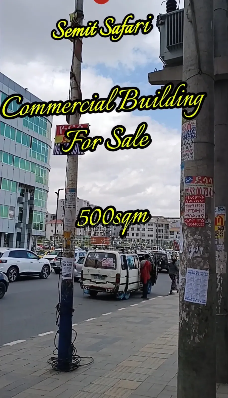Semiit Safari, G+3 Commercial Building for Sale 500sqm