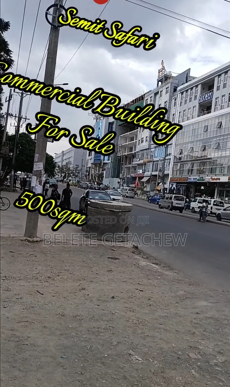 Semiit Safari, G+3 Commercial Building for Sale 500sqm