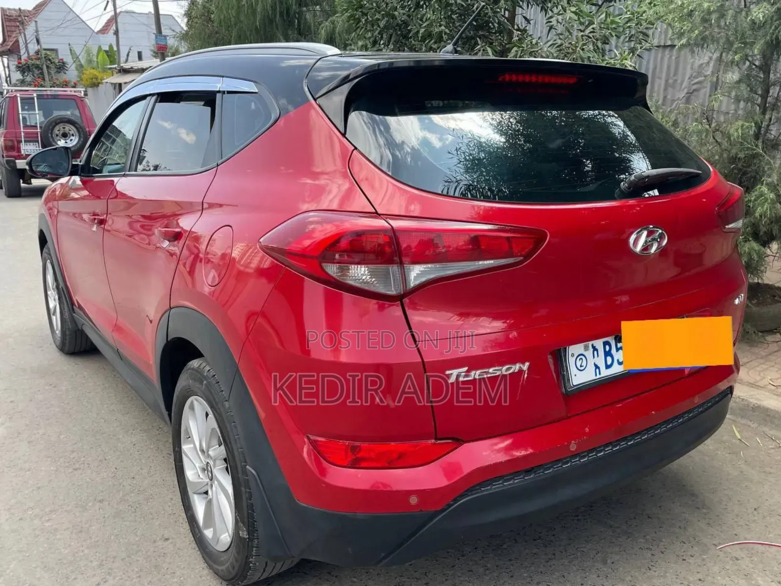 Hyundai Tucson 2018 Red