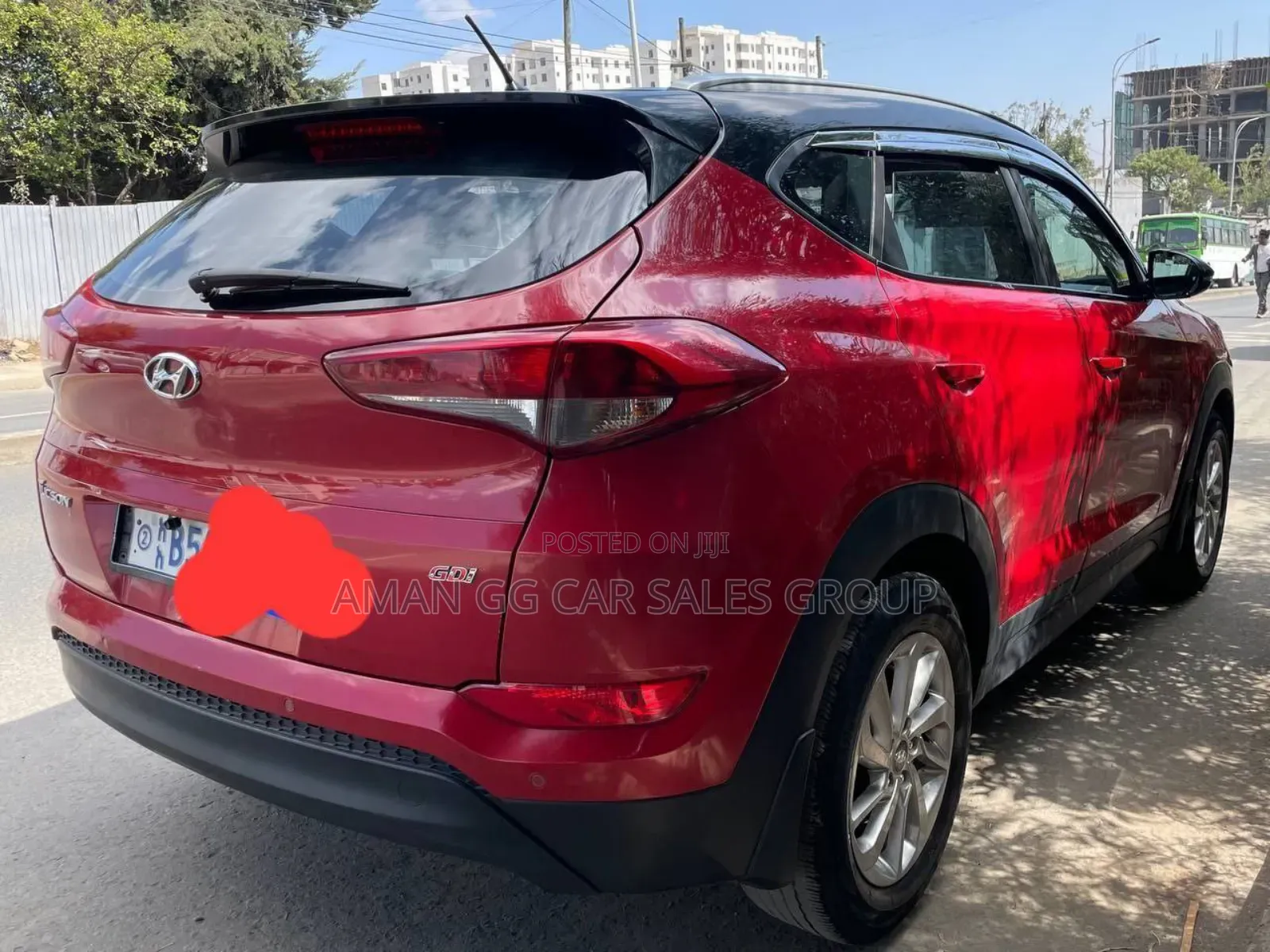 Hyundai Tucson 2018 Red