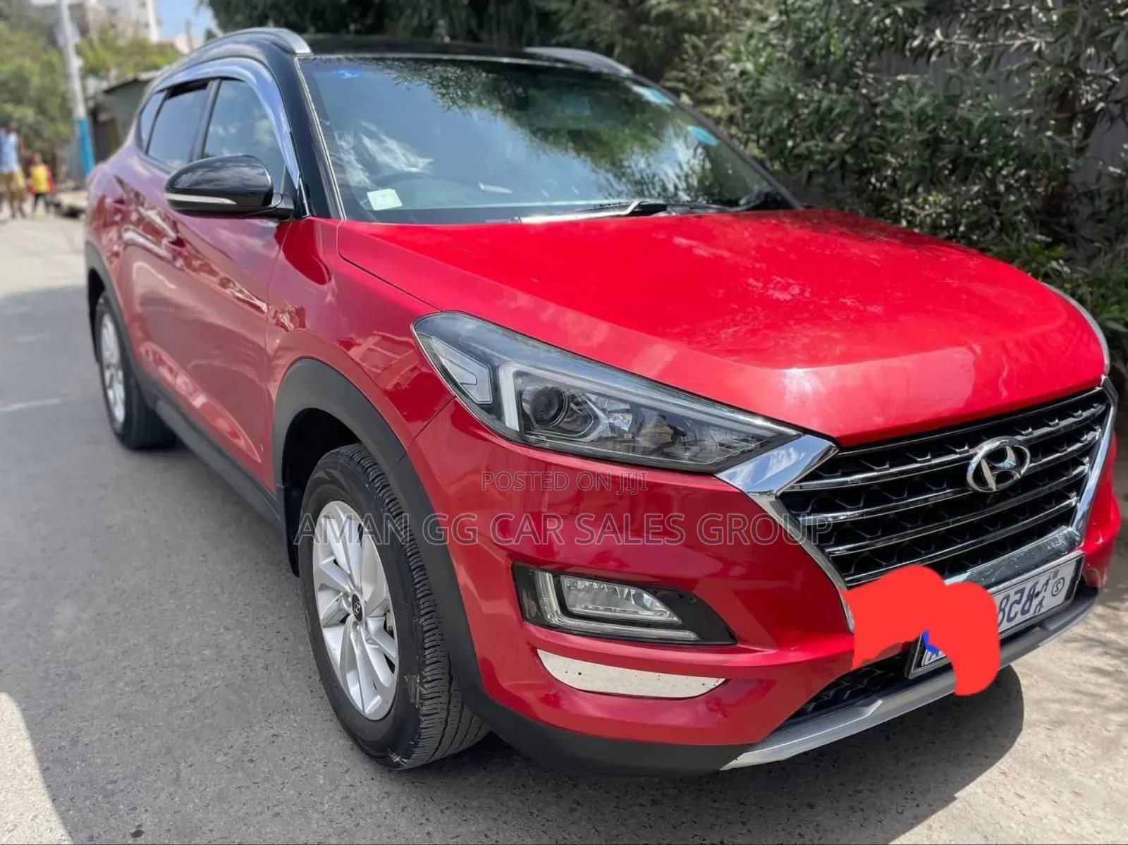 Hyundai Tucson 2018 Red