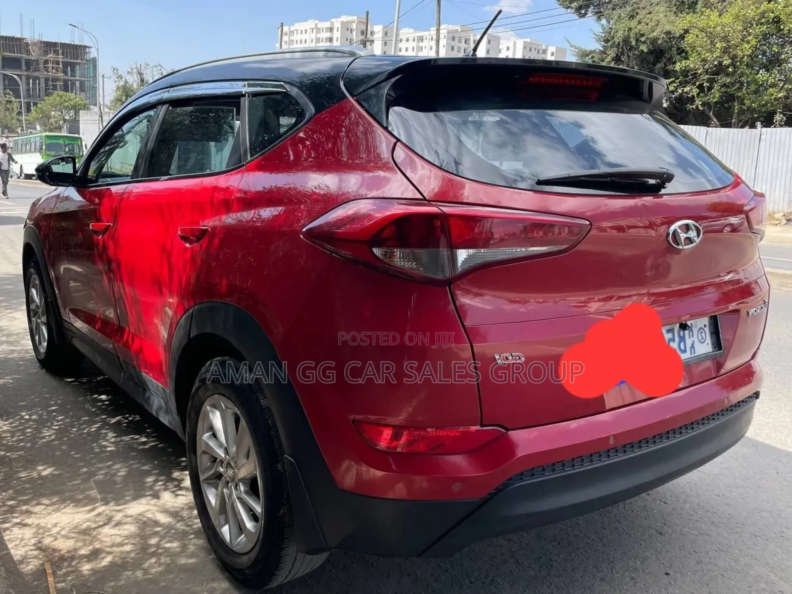 Hyundai Tucson 2018 Red