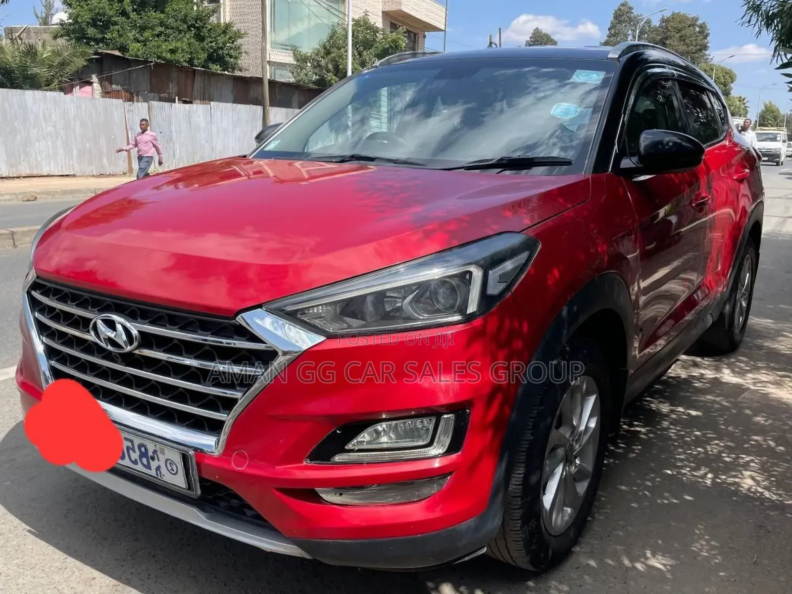 Hyundai Tucson 2018 Red