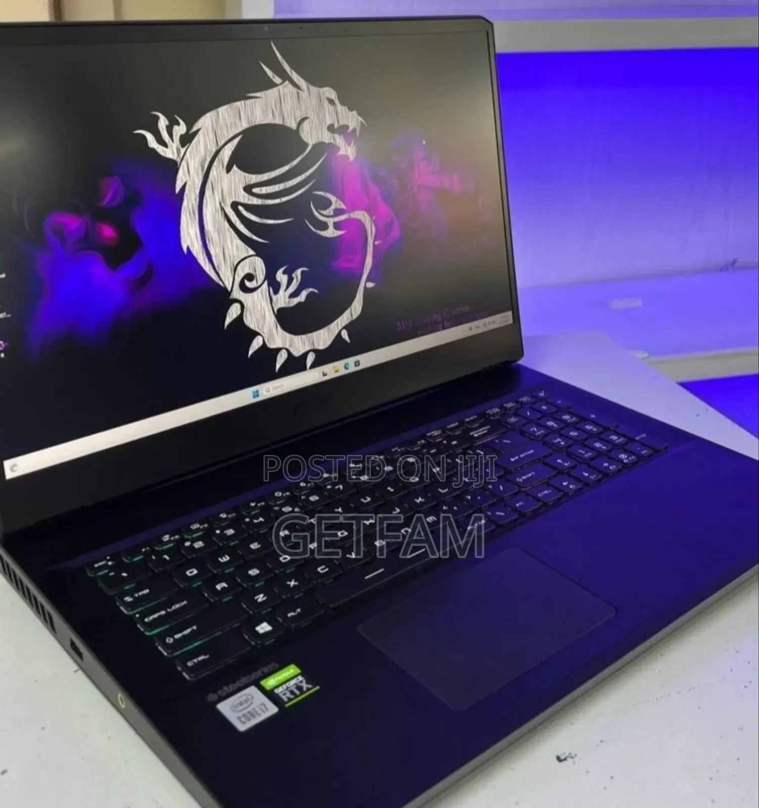 New Laptop MSI Pulse GL66 32GB Intel Core I7 SSD 1T