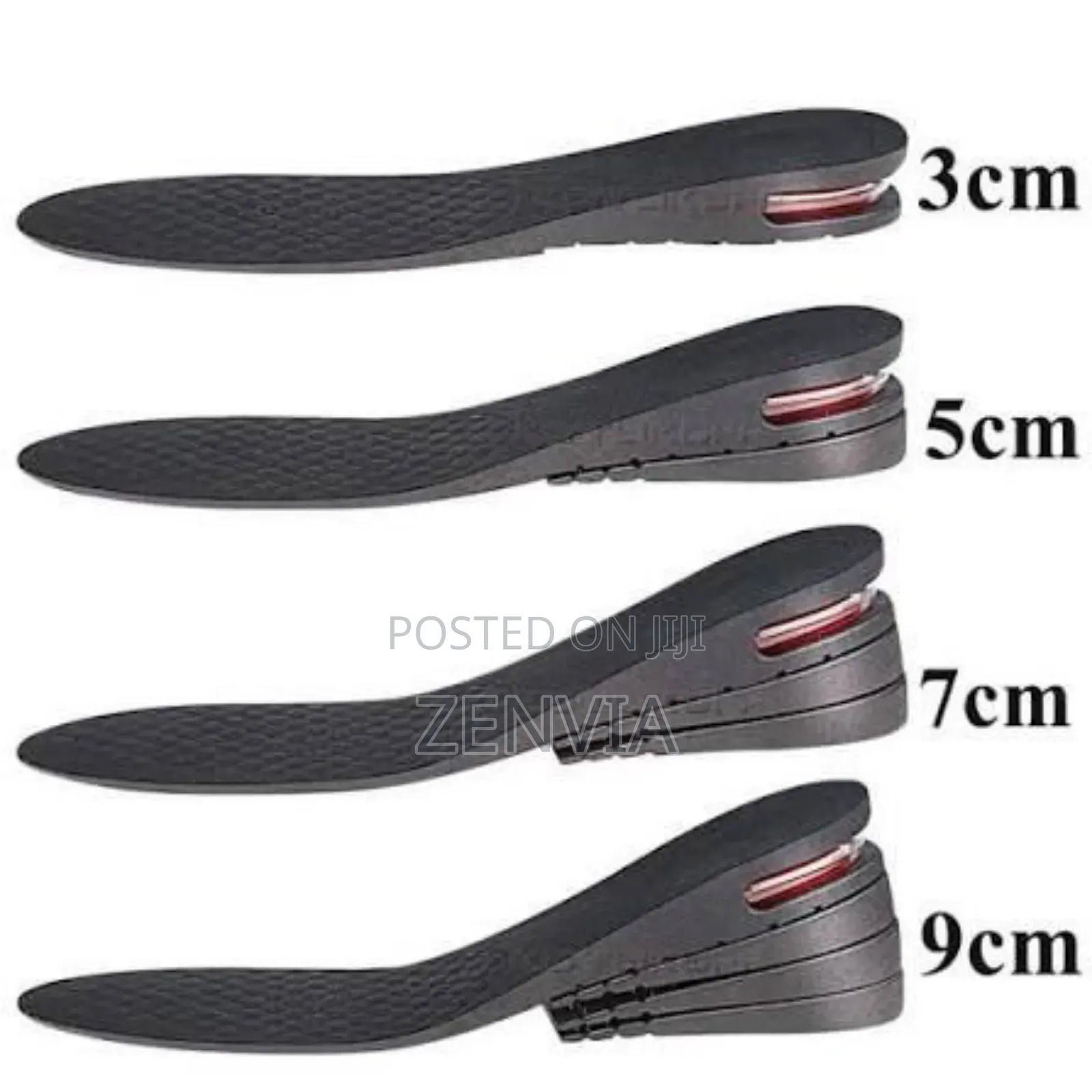 Height Increase Insoles With Air Cushion Heel / Free Delivery/