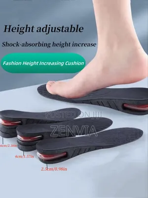 Height Increase Insoles With Air Cushion Heel / Free Delivery/