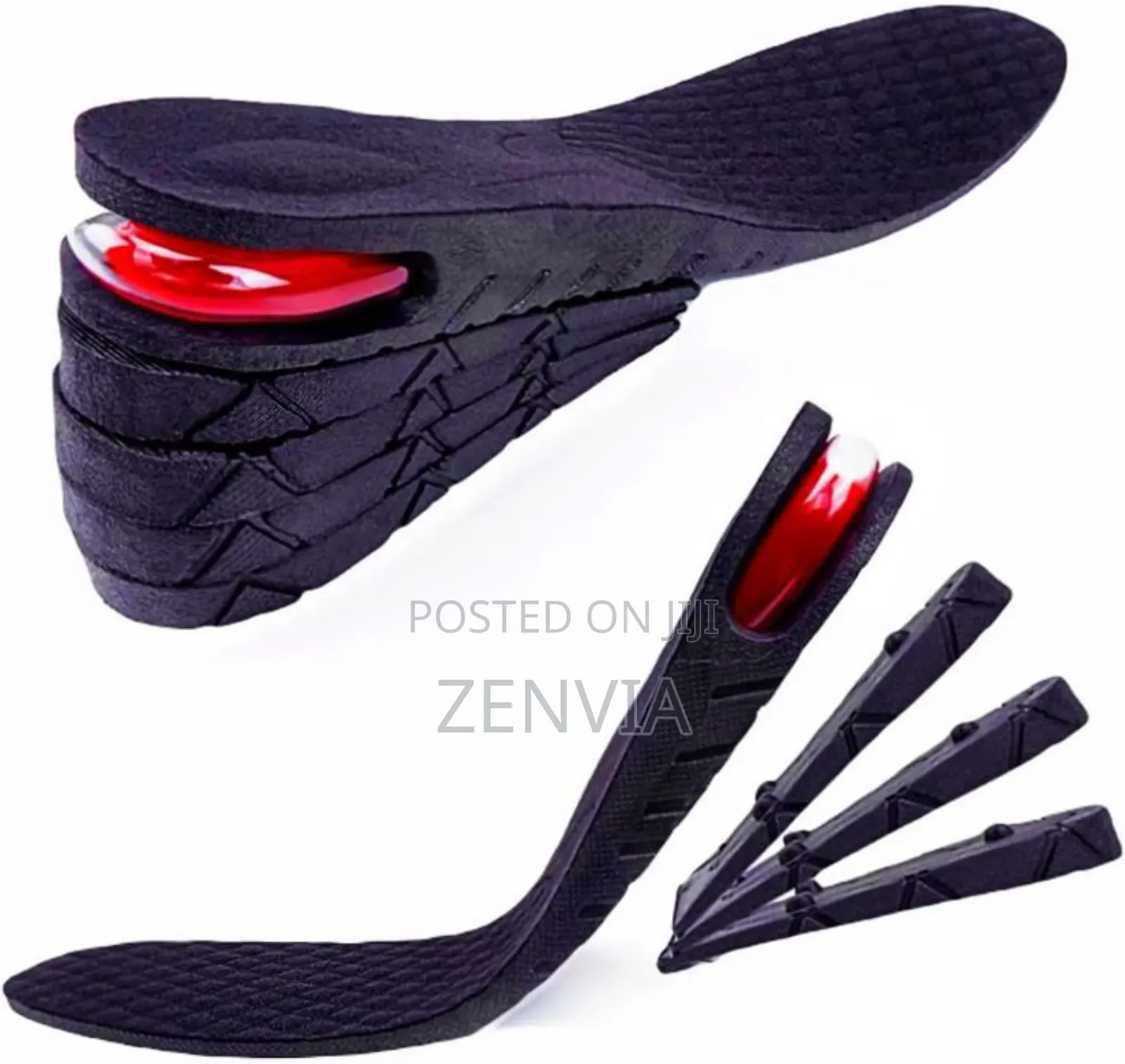 Height Increase Insoles With Air Cushion Heel / Free Delivery/